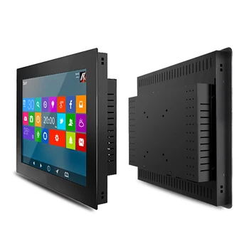 15.6 palce Vložené Priemyselné Mini Tablet počítač All-in-One PC s Odporom Dotykový Displej zabudovaný WiFi pre Win10 Pro