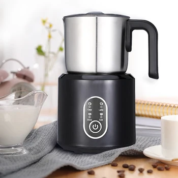 Automatické Káva, Mlieko Foaming Stroj Teplej a Studenej Dvojité Použitie Mlieka Teplejšie Elektrické Split Nehrdzavejúcej Ocele Penenie Mlieka Stroj