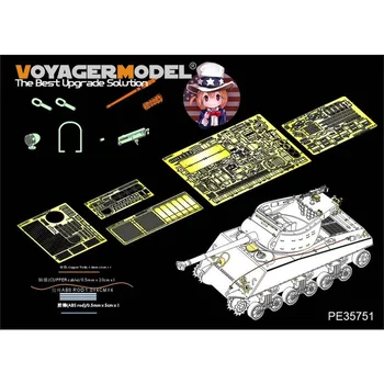 Voyager Model PE35751 1/35 druhej svetovej VOJNY U. S. Army M36B1 GMC Nádrž Destory Základné (Pre ACADMY 13279)