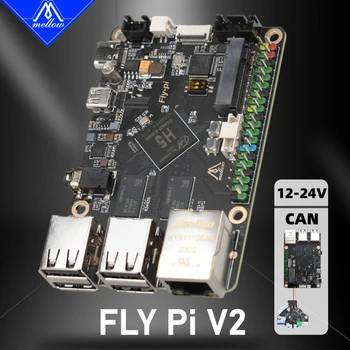 Mäkký Lietať Pi V2 S UTOC 40Pin GPIO Rozšíriteľná EMMC Pre DIy Klipper I3 CoreXY 3D Tlačiarne MÔŽE SB2040 SHT36 Nahradiť Raspberry PI