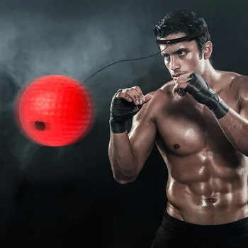 Boxing Školenia Reflex, Rýchlosť Punč Loptu MMA Sanda Zvyšovanie Reakcie Strane Oko Telocvični Muay Thai Fitness Cvičenie Kolónka Príslušenstvo