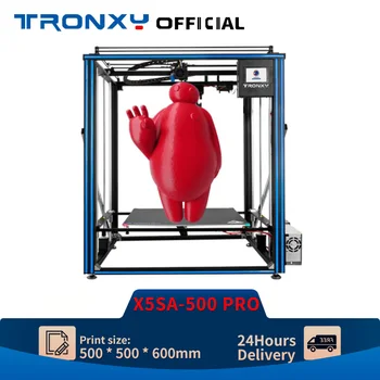 Tronxy X5SA 500 Pro Veľké Tlač Veľkosť FDM 3D Printer Kit DIY Dotykový Displej Tlač TPU Vlákna Desktop 3D Tlačiarne Impresora