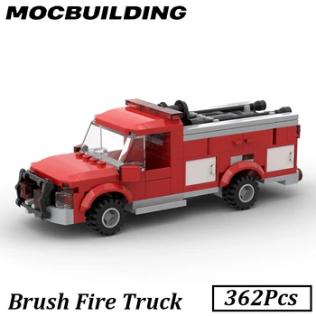 362Pcs Mesto Požiaru Truck Model Stavebné Bloky Požiarnícke Hasič Auto Vzdelávacie Tehly Konštrukcia Hračka pre Deti,