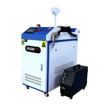 Razortek Argón Laser zváračov 1000w 1500w 2000w ručné fiber laser rezanie čistiaci stroj pre kovy oceľ nehrdzavejúca oceľ